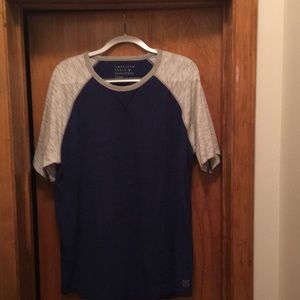 American Eagle Mens baseball style shirt Size XXL